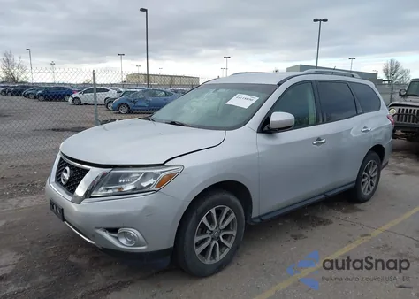 2014 Nissan Pathfinder Platinum/S/Sl/Sv from USA, damaged, VIN 5N1AR2MM1EC684139
